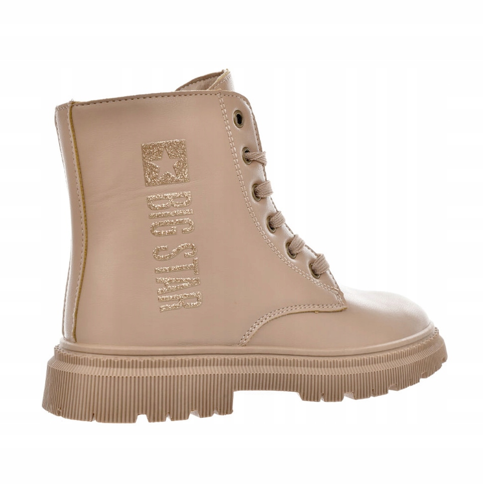 BUTY zimowe BOTKI dziecięce BIG STAR skórzane ocieplane MM374154 35 Długość wkładki wew. 22 cm