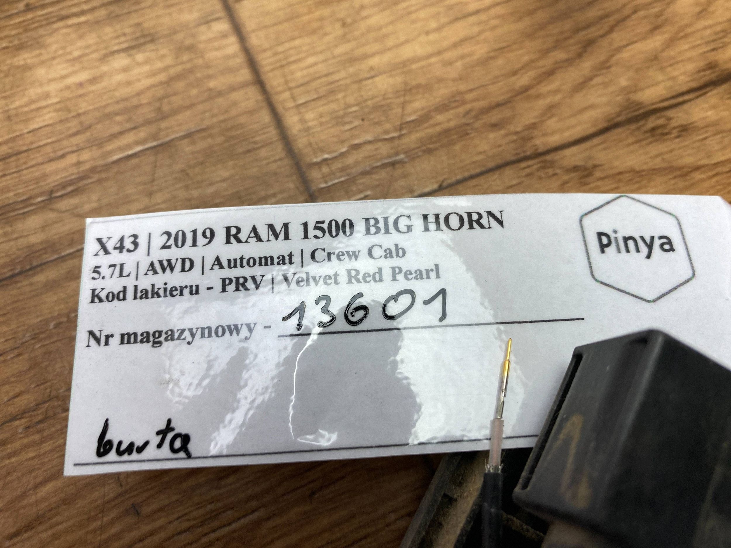 bundle door tylnych burty Ram 1500 DT 2019+