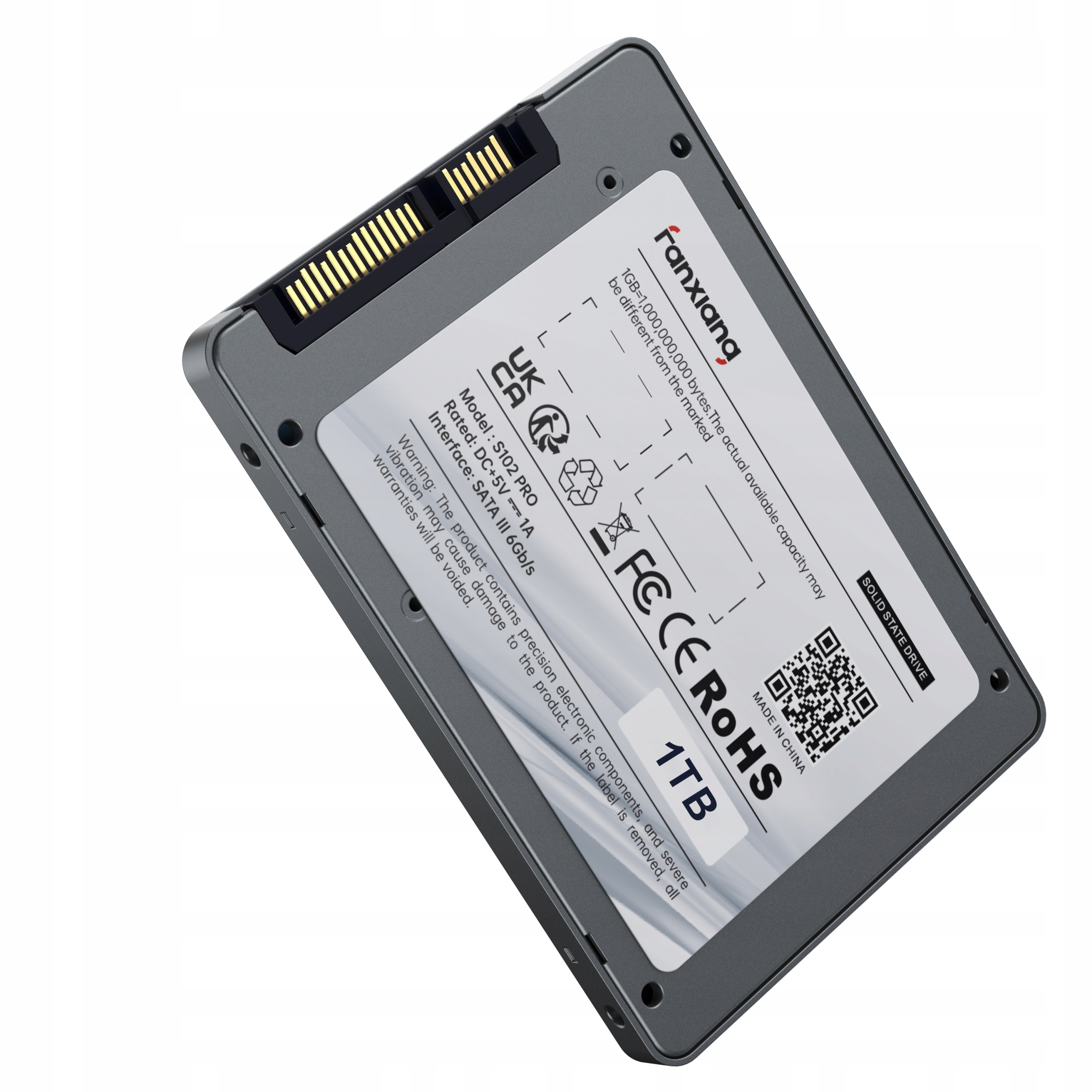 Dysk SSD DO LAPTOPA Fanxiang S102Pro 1 TB SATA III 2,5" SLC 3D TLC 560 MB/s Interfejs SATA III