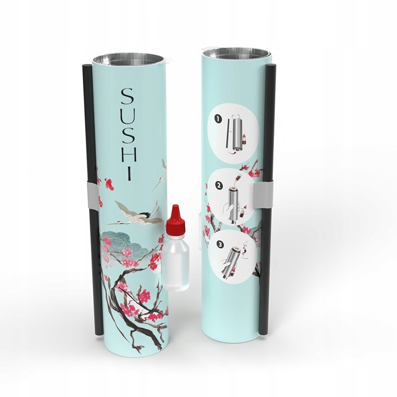 Tuba na sushi Push’Eat Tubes – balení na sushi 240 mm/57 mm 80 ks