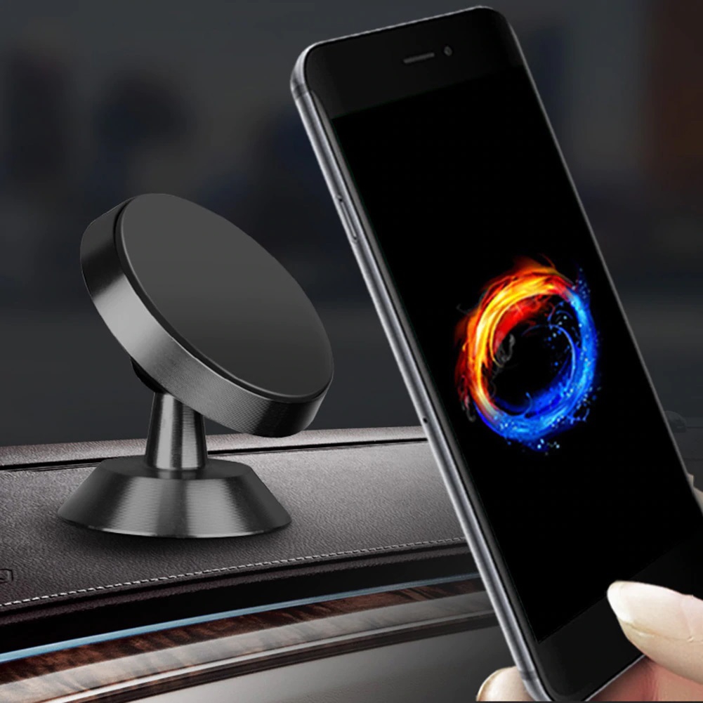 ALUMINIUM UCHWYT MAGNETYCZNY DO AUTA HOLDER Kolor czarny