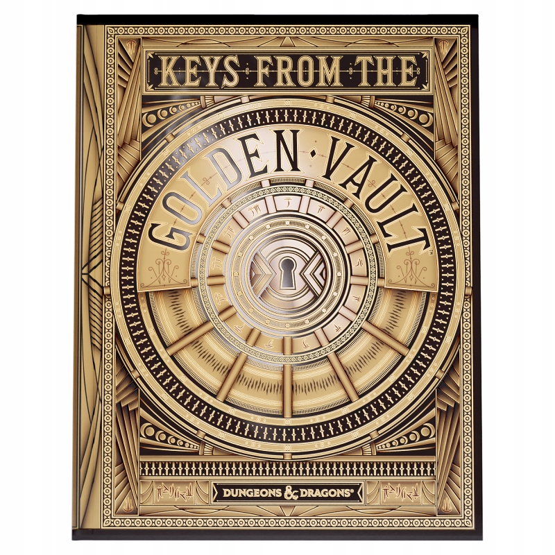 Dungeons&Dragons Keys from the Golden Vault Alternate Cover podręcznik Rpg