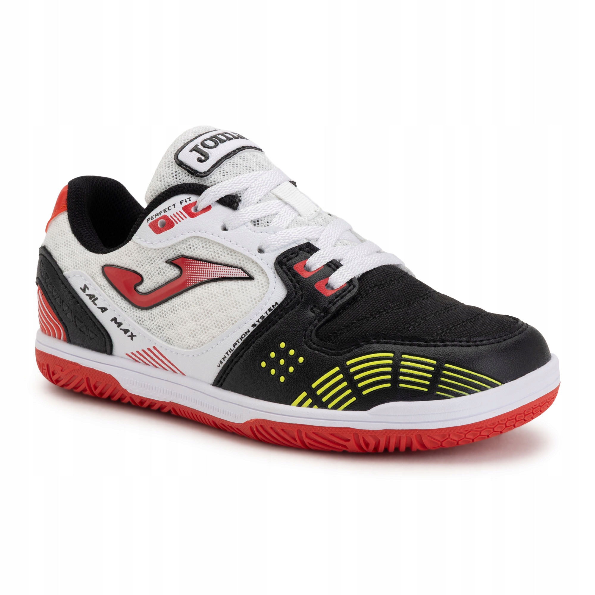 Buty piłkarskie dziecięce Joma Sala Max Jr In white/black