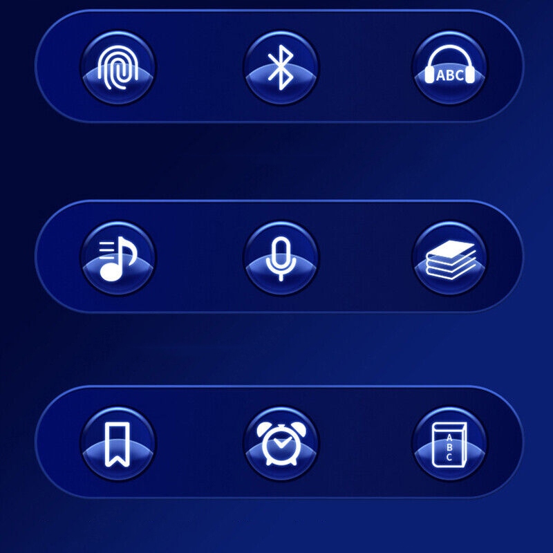 16GB ODTWARZACZ MP3 BLUETOOTH 5.0 ODTWARZACZ MUZYCZNY MP3 PRZENOŚNY MP3 Komunikacja Bluetooth