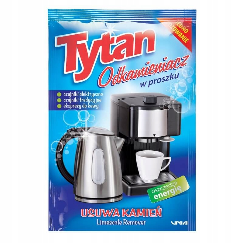 

Odkamieniacz Tytan Do Ekspresu 30G Proszek Agd