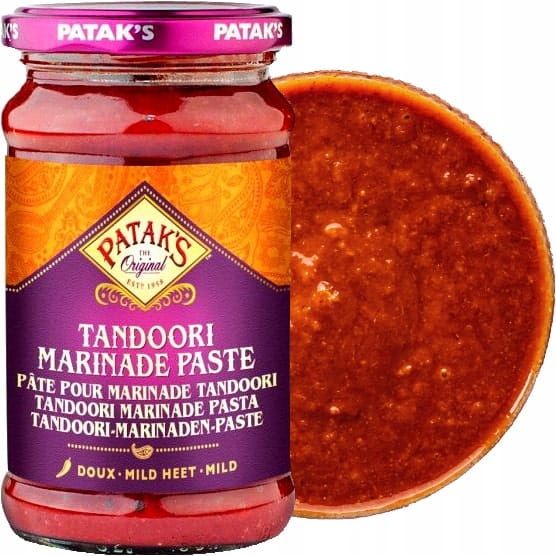 

Pasta Tandoori Marynata Indyjska Mild 312g Pataks