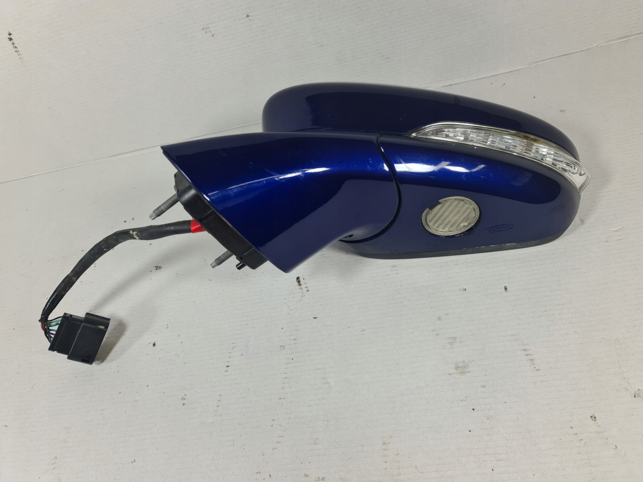 MONDEO MK5 LUSTERKO LEWE NIEBIESKIE LD 9 PIN DOŚW Strona zabudowy lewa