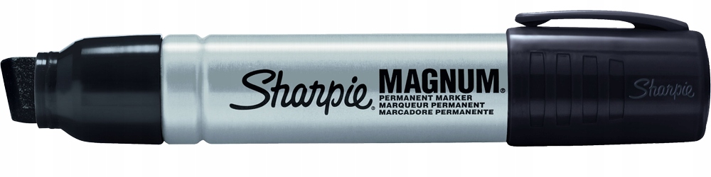 

Marker Permanentny Sharpie, gruby, ścięty, czarny