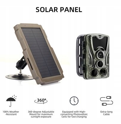 Panel sloneczny do fotopulapki