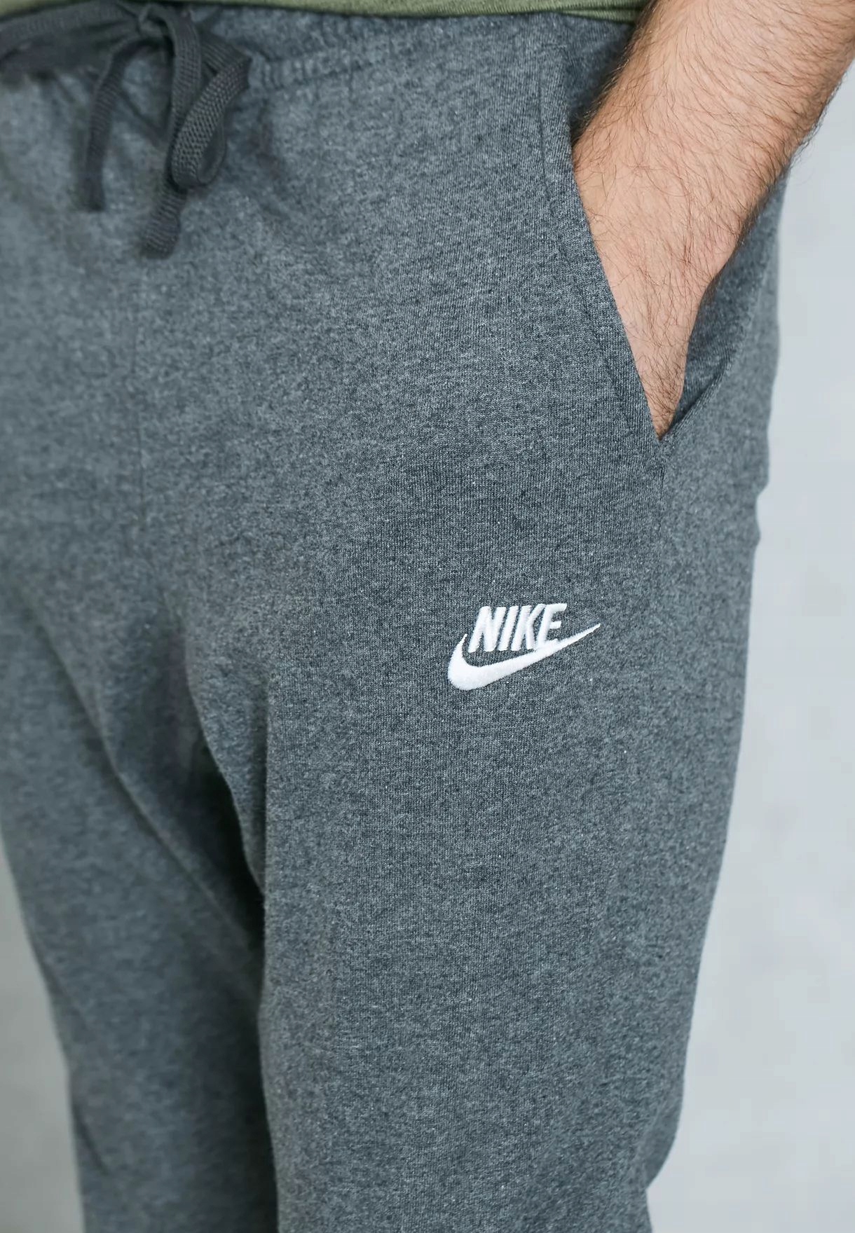 Nike Kalhoty M Nsw Pant Cf Jsy Club Grey