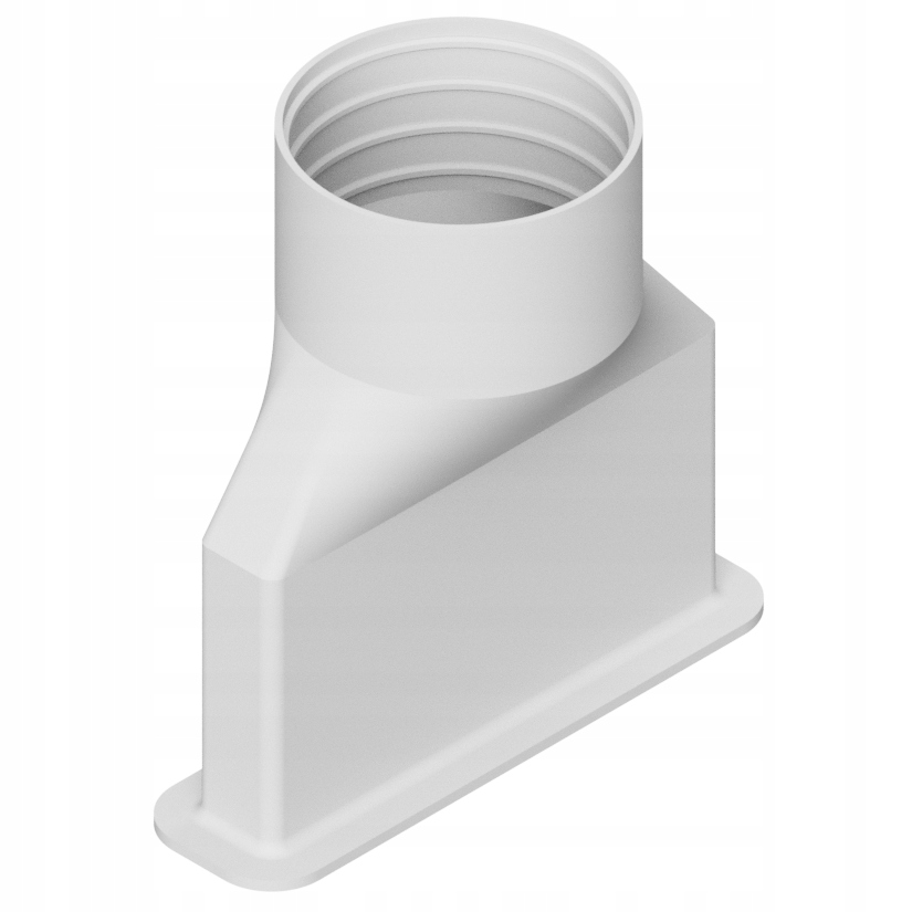 Końcówka ZWĘŻAJĄCA Rury Klimatyzatora 100mm 10cm