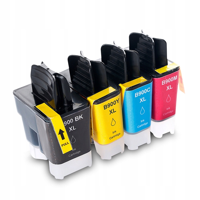 

4x Tusze Do Drukarki Brother DCP-110C DCP-115C