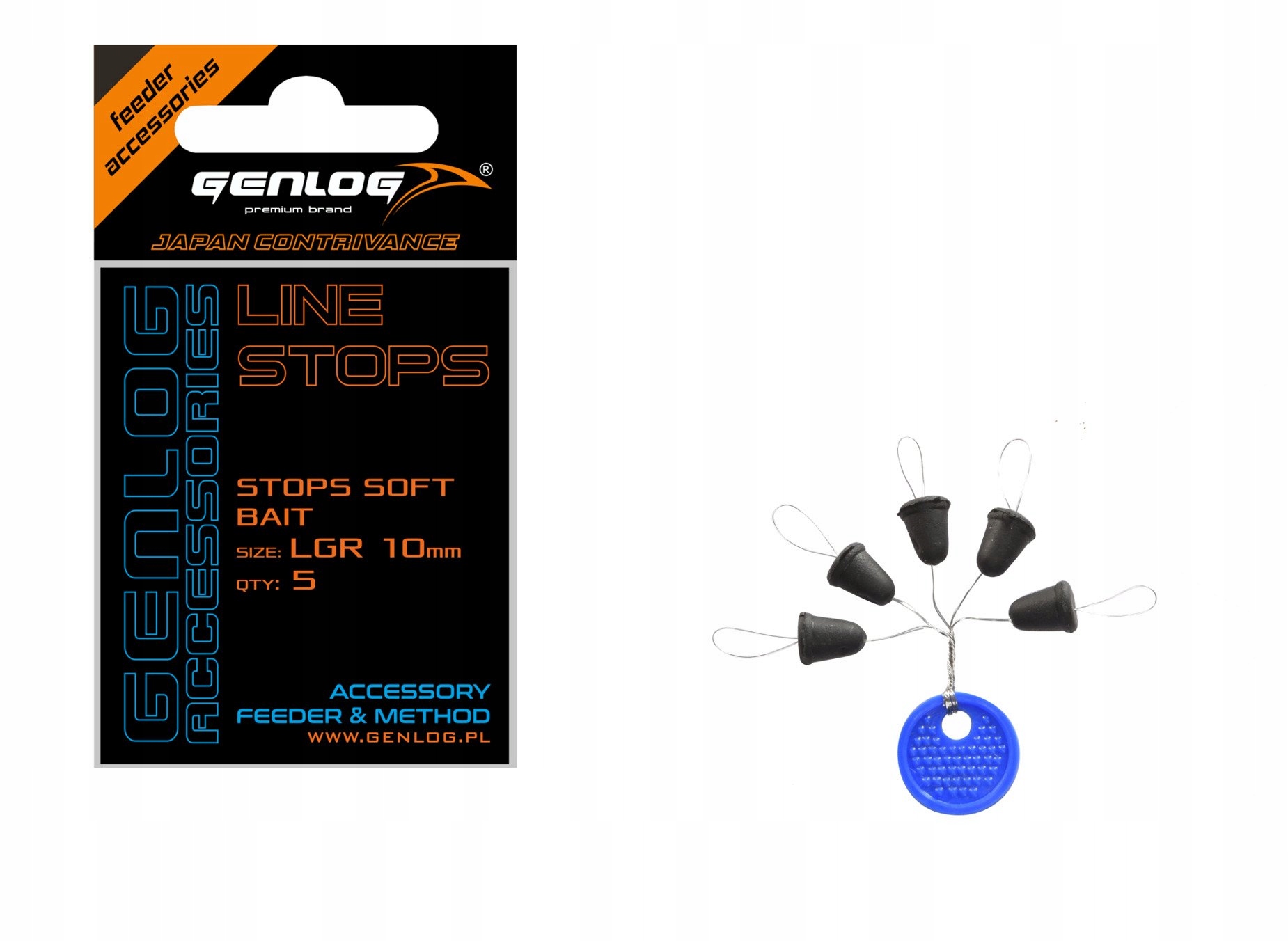 STOPERY GUMOWE PIRAMIDALNE GENLOG 10mm Marka Genlog