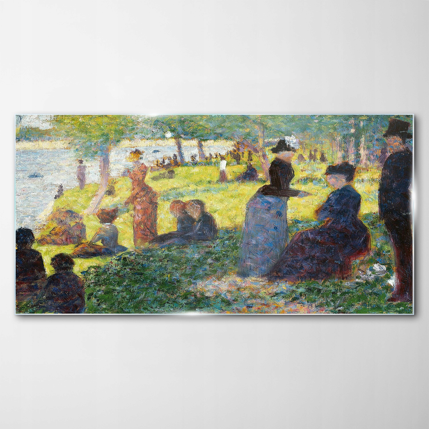 

Obraz szklany La grande jatte Seurat 100x50 cm
