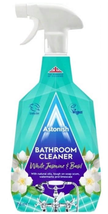 

1x750ml Astonish bathroom cleaner jaśmin i bazylia