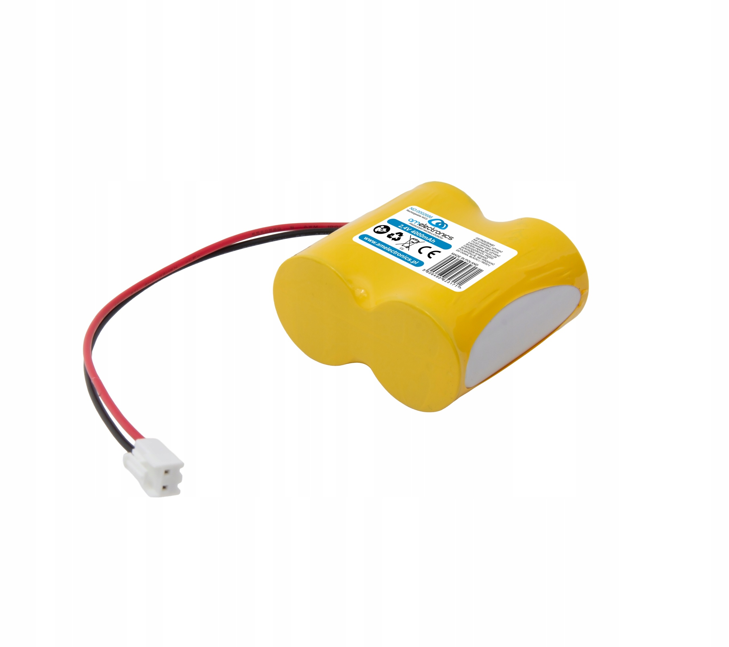 Baterie Akumulátor Nouzová Lampa 4,0Ah 2,4V NiCd Ht (2686)