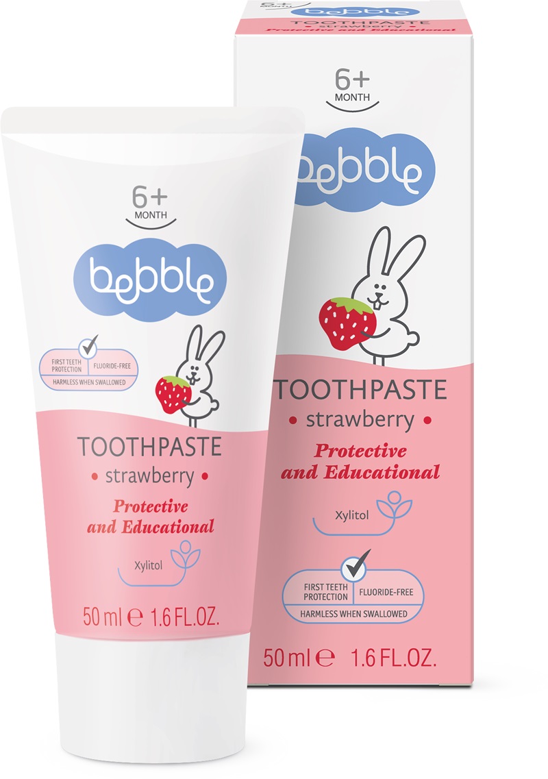 

Bebble Pasta do zębów truskawkowa 50 ml