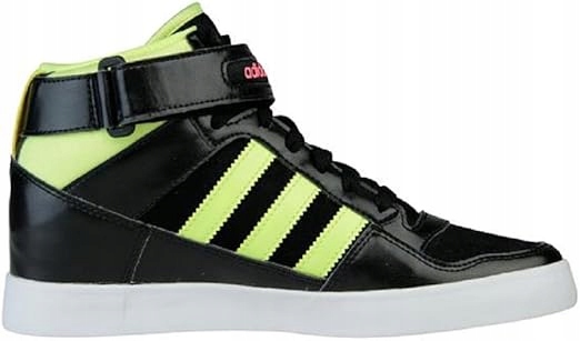 Černé tenisky na vysokém podpatku Adidas Forum Up velikost 38