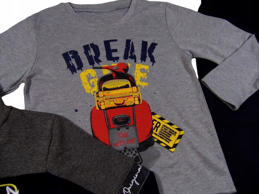 DRES bluza spodnie bluzka 8357 BREAK 146/152 graf Zapięcie zamek