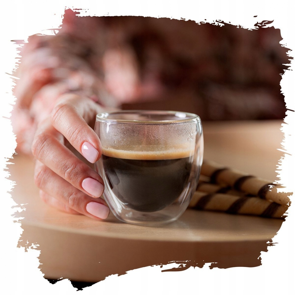 Szklanki termiczne espresso MALACHIT 100 ml 2 szt. Marka Florina