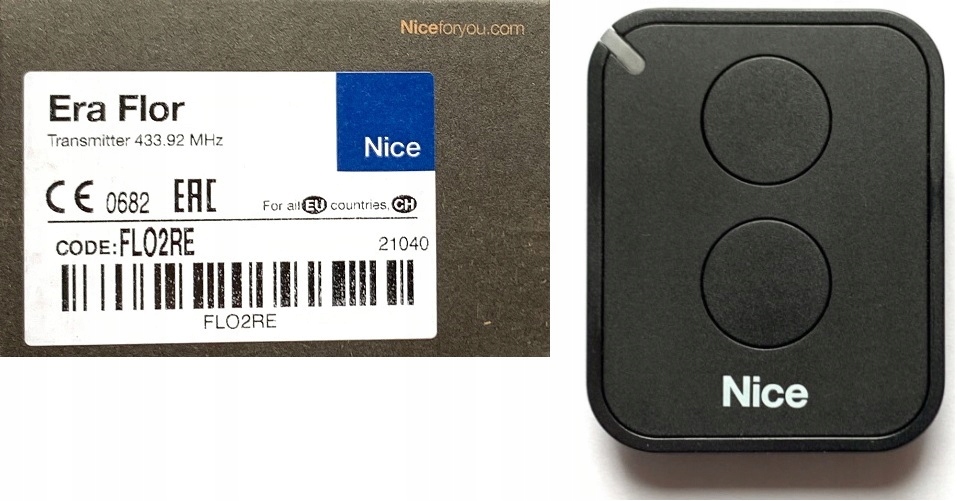 Pilot NICE FLO2RE FLOR2 ERA FLO NOWY ORYGINALNY Marka Nice