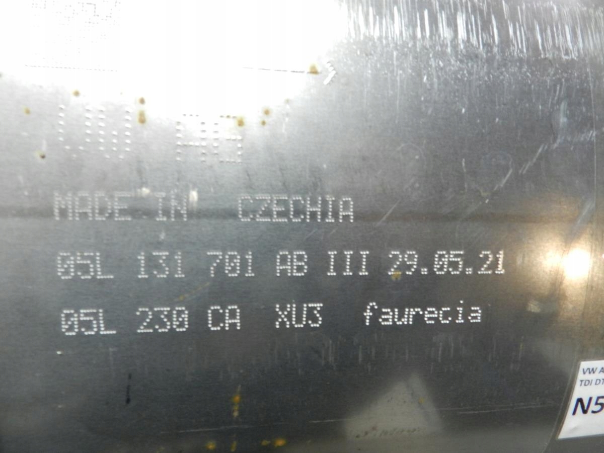 VW ARTEON catalyst 05L131701AB 05L131855R