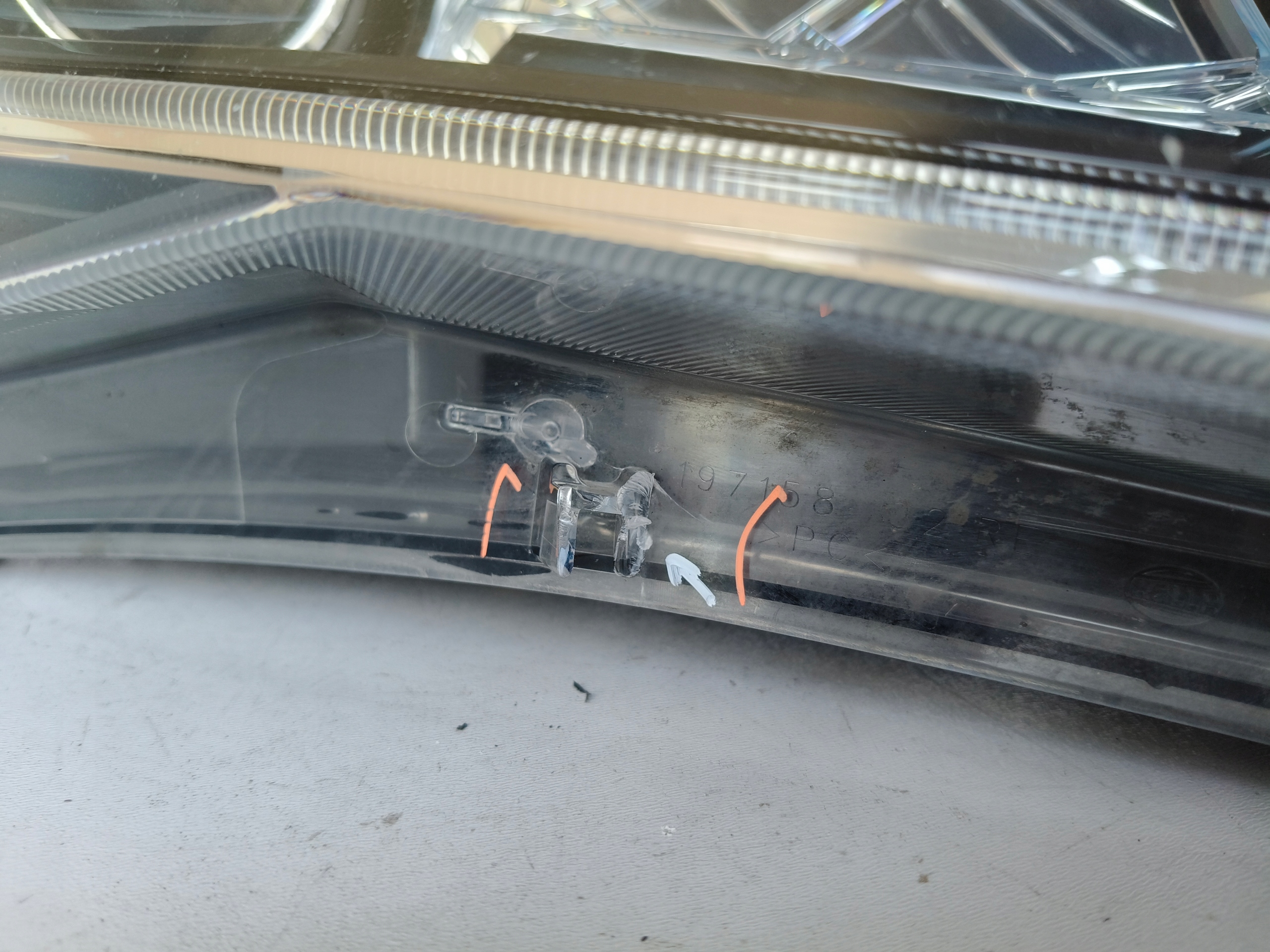 light right REFLEKTOR SKODA SUPERB III 3 3V 3V0 15- XENON LED