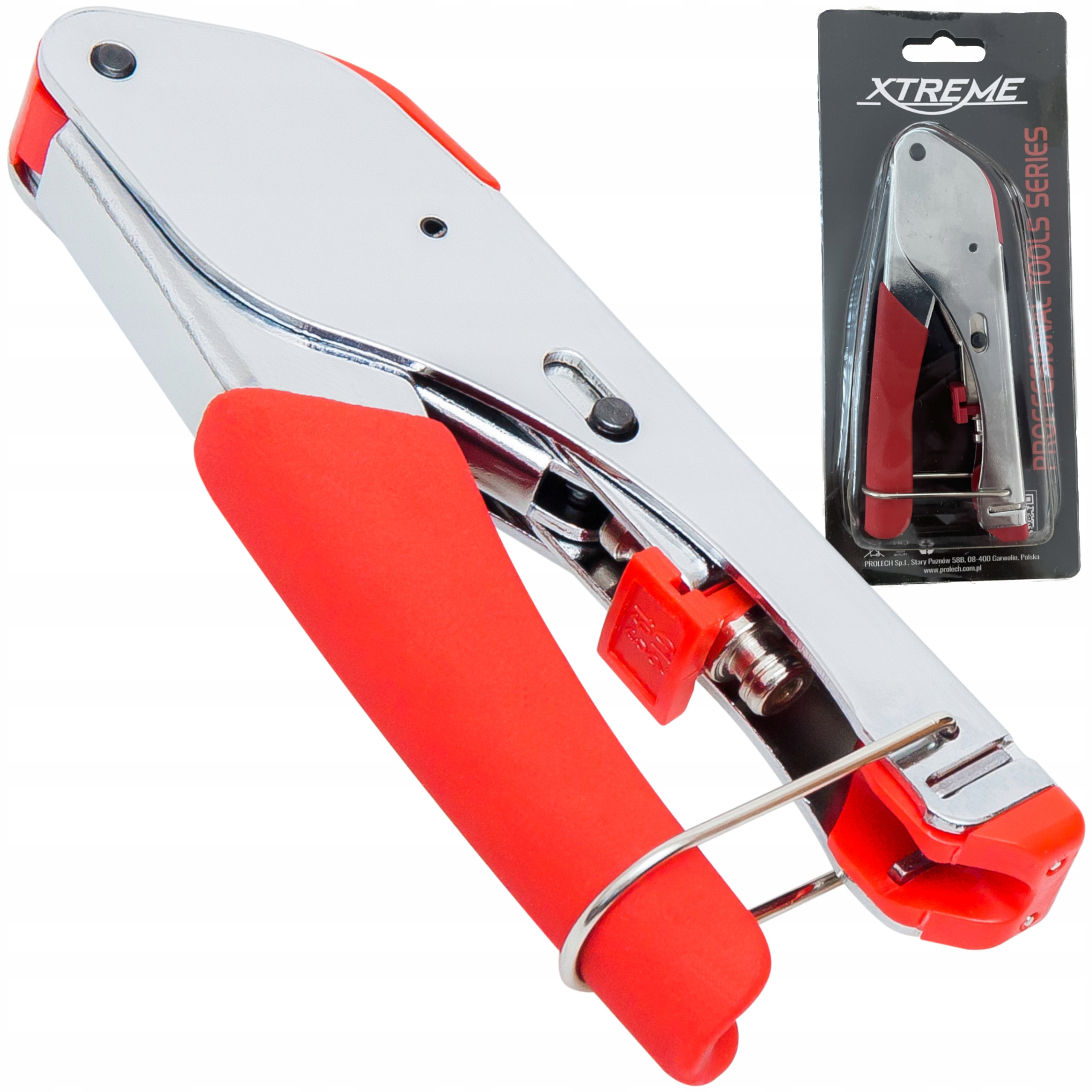 MOCNA ZACISKARKA KOMPRESYJNA ZŁĄCZY TYPU F RCA RG59/RG6