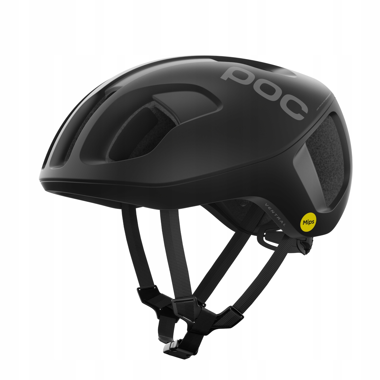 Cyklistická přilba Poc Ventral Mips Uranium Black Matt L 56-61 cm