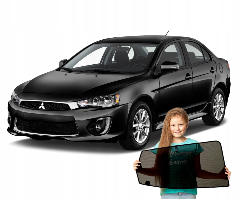 Záclony na magnetech Mitsubishi Lancer VIII 8 sed