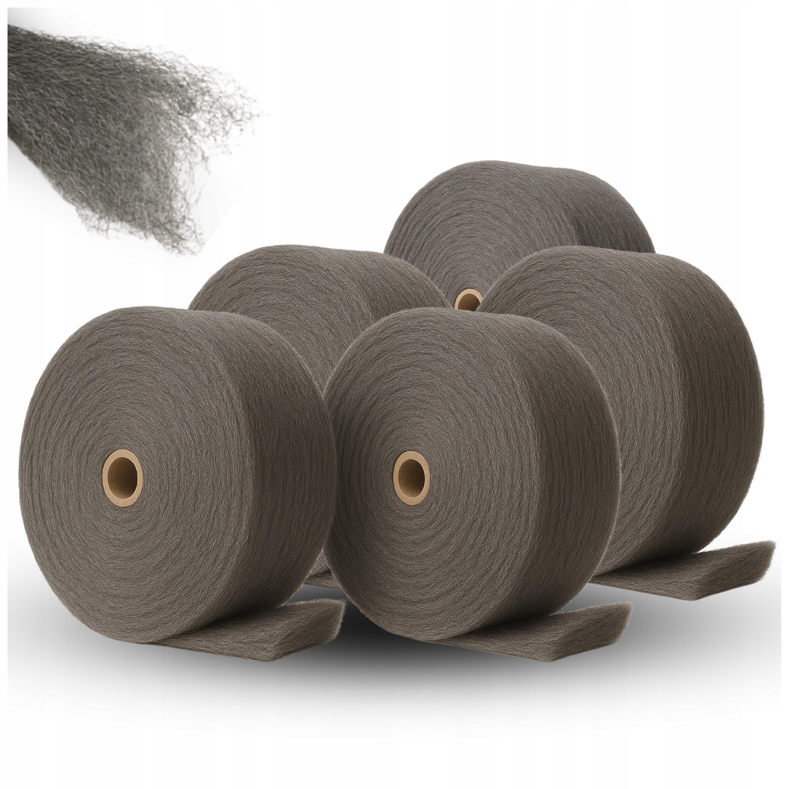 Oceľová vlna 5 kg Čistenie Leštenie Renovácia Oceľová leštiaca vata