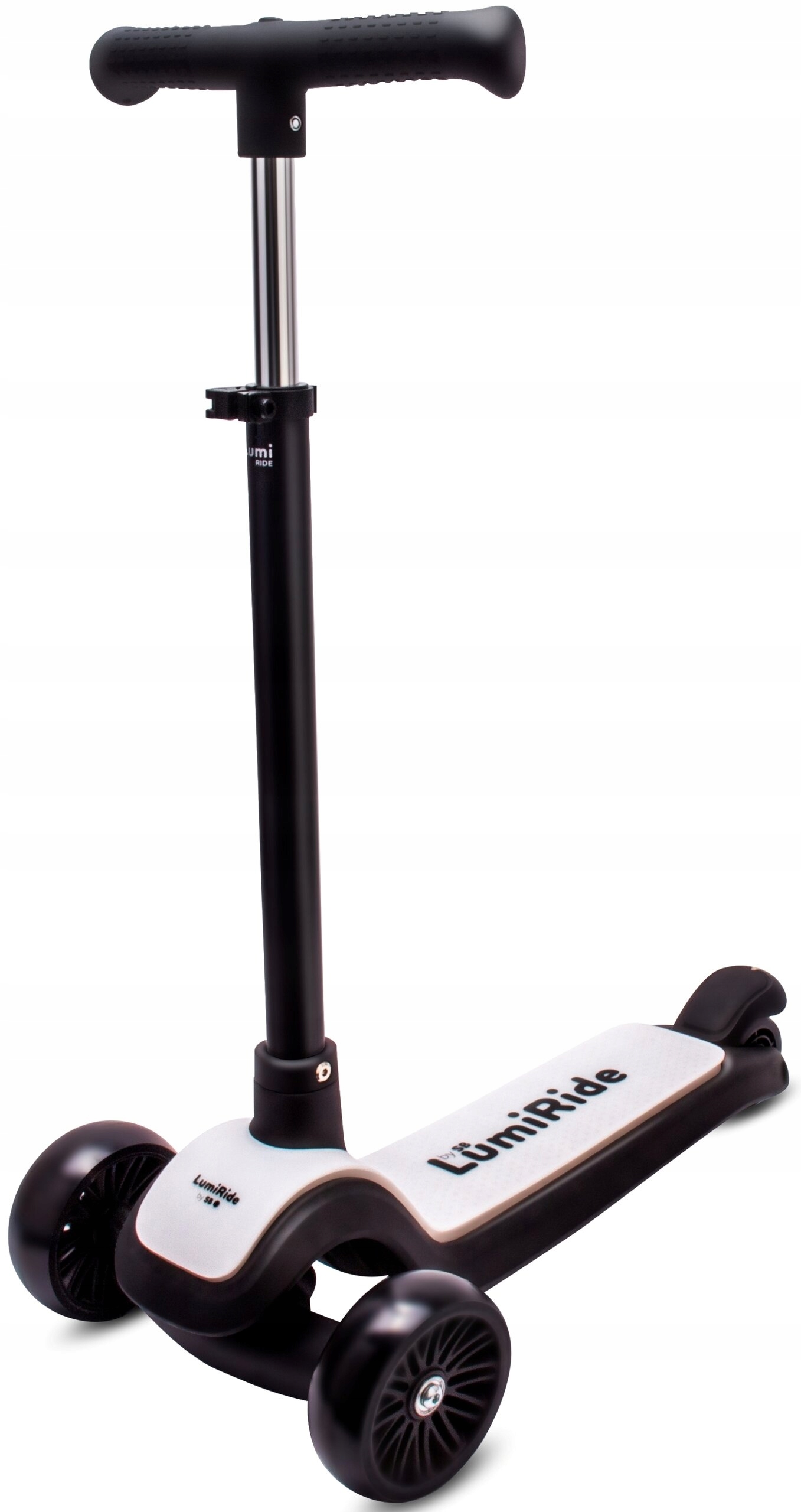 Hulajnoga trójkołowa balansowa platforma Lumiride Led czarna