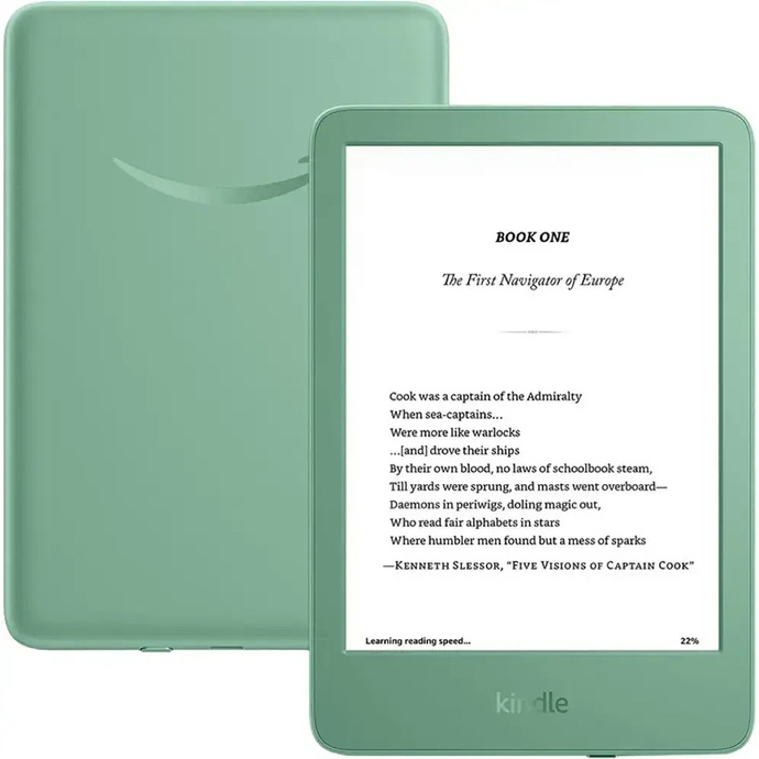 Čítačka Ebook Amazon Kindle 16 Gb Matcha Bez reklám Najnovší model 2024