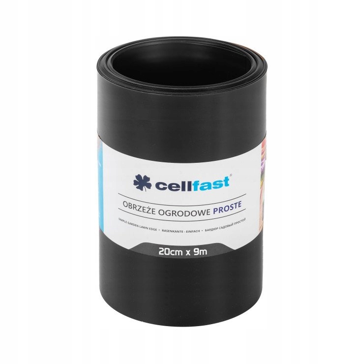 

Cellfast 30-233 Obrzeże proste 20cm x 9m czarne