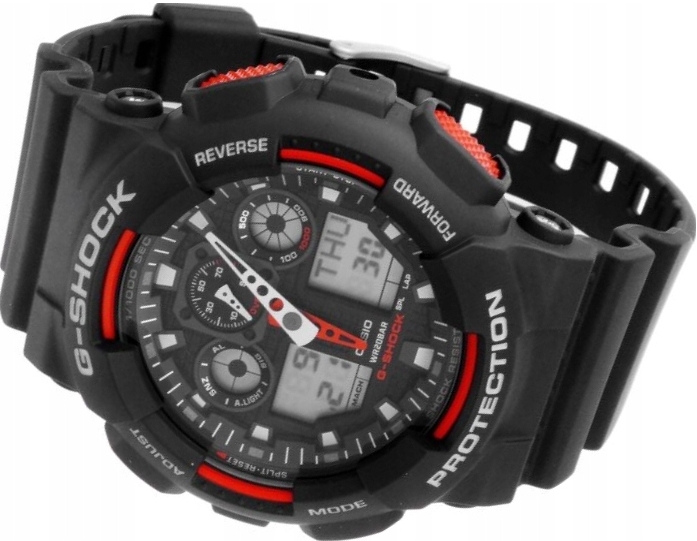 

Twardziel Zegarek Casio G-shock GA-100-1A4ER + Box