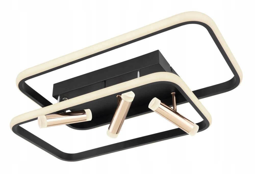 Dvojúrovňový obdĺžnikový stropné svietidlo 55W Coco Globo