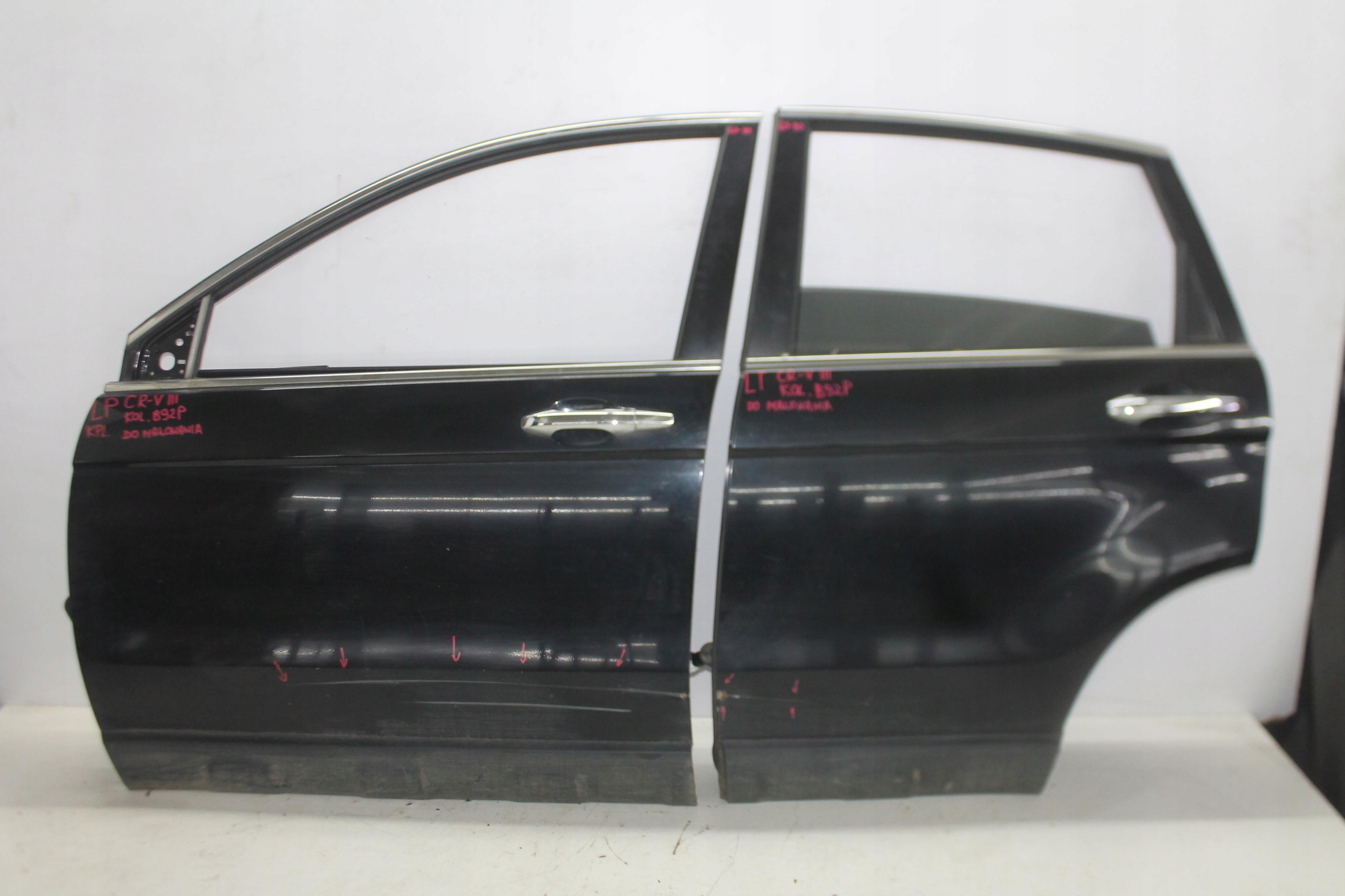 door left front left front HONDA CR-V 3 III of wheels. B92P 06-09