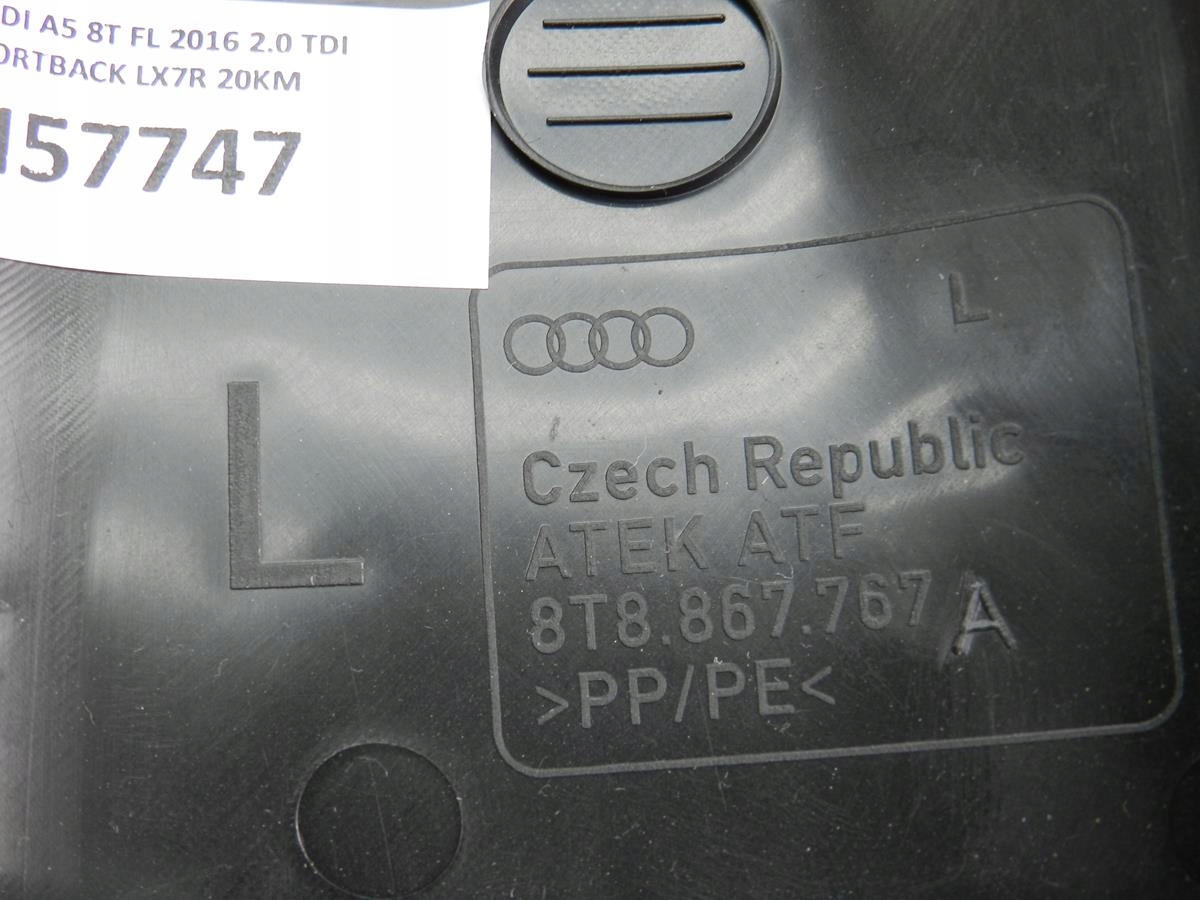AUDI A5 8T kryt PRAHU 8T8867767A