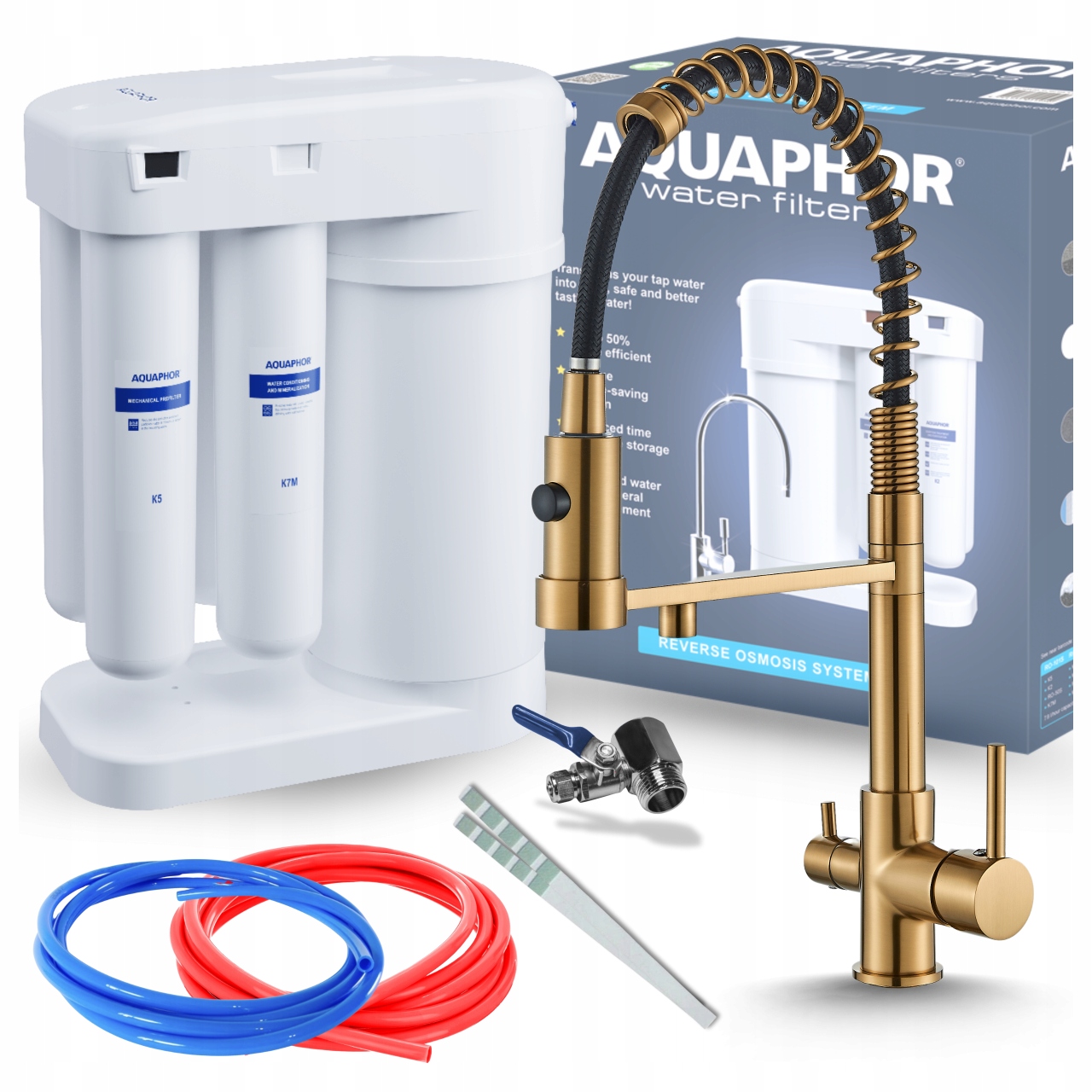 Čistič Pitné Vody Pro Dům A Kohoutek Do Kuchyňského Dřezu S Otočným Výtokem