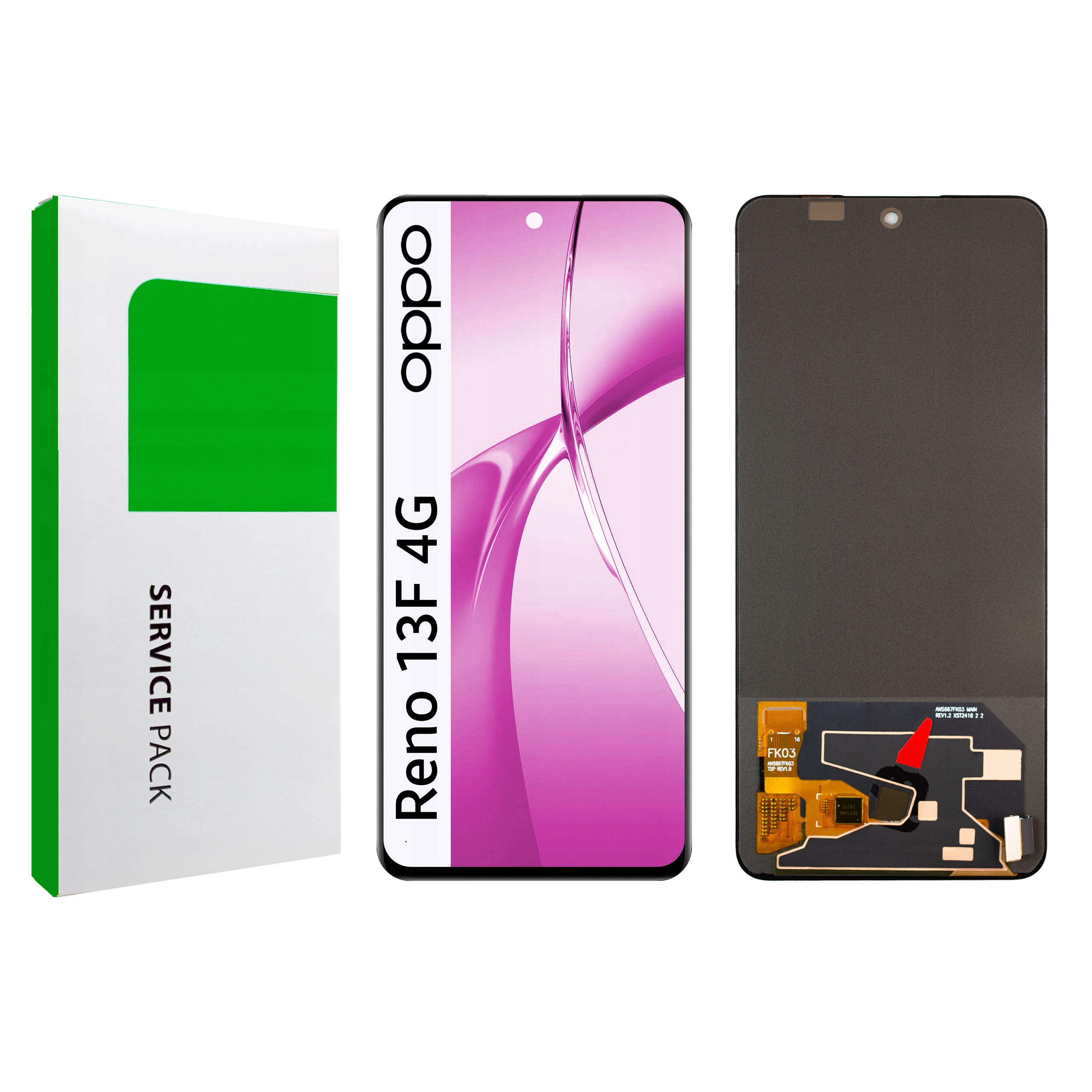 Displej pro Reno 13 F 4G Originál Zila LCD displej Panel