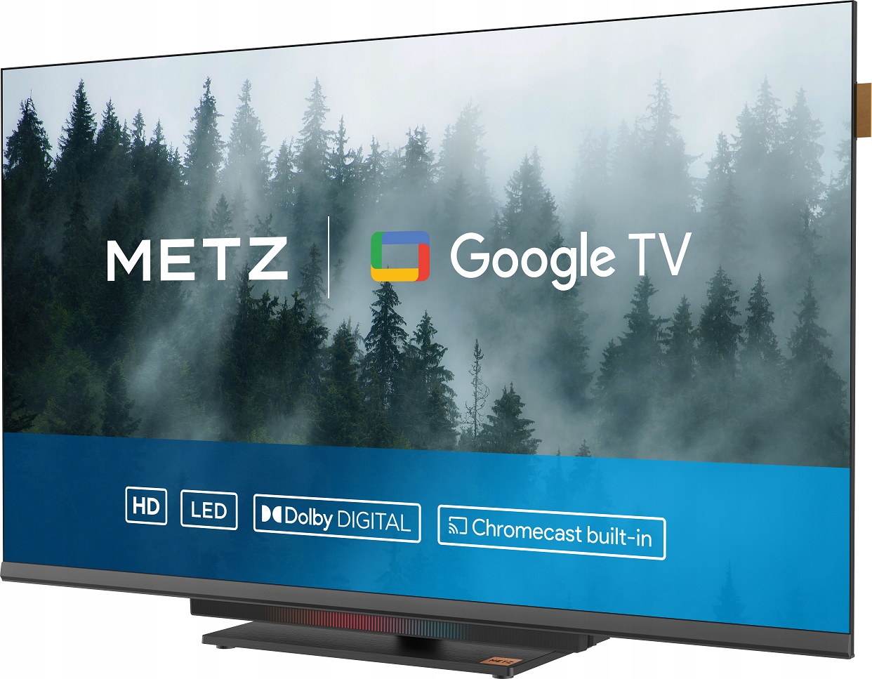 TELEWIZOR METZ 32 CALE LED HD GOOGLE SMART ANDROID TV DVB T T2 HEVC Stan opakowania oryginalne