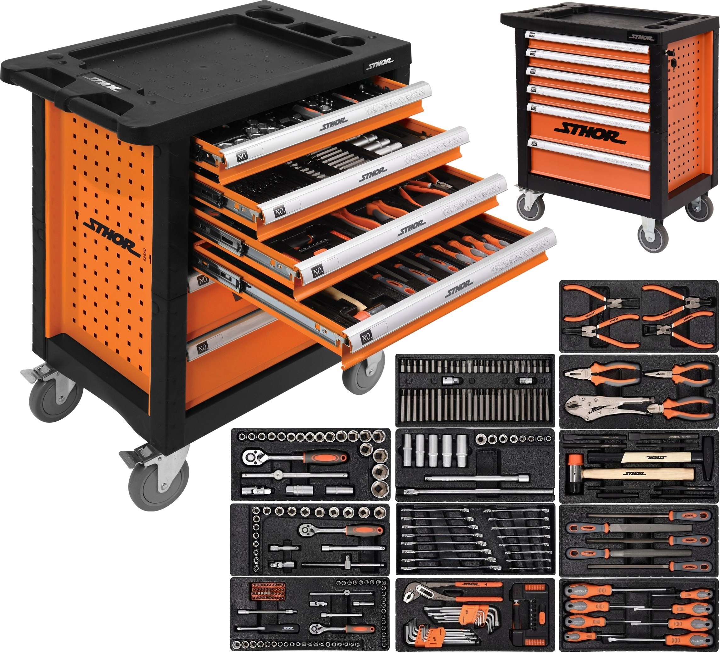 ТЕЛЕЖКА ДЛЯ ИНСТРУМЕНТОВ 302 EL STHOR