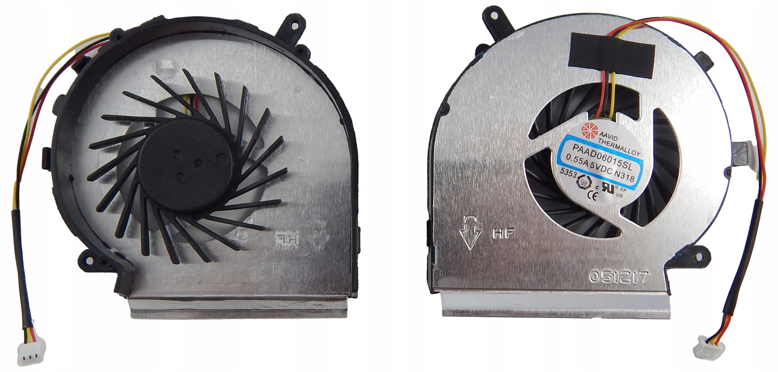 

Wentylator Prawy Msi PAAD06015SL N303 GP72 GP62