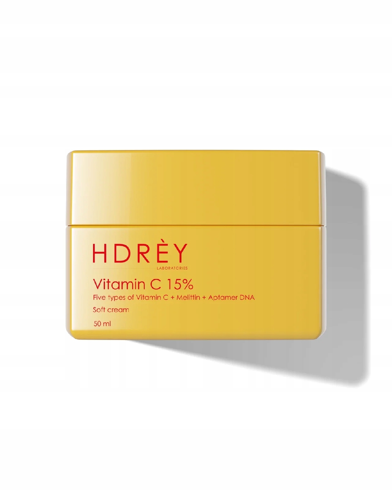 Hdrey Antyoksydacyjno-rozjaśniający krem do twarzy z witaminą C 15% 50 ml