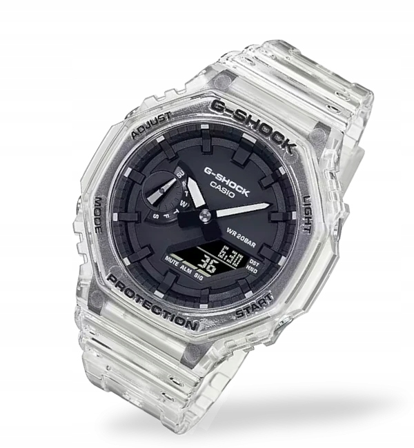 Sportovní hodinky Casio G-shock GA-2100SKE Skeleton Box Gravírování bonus