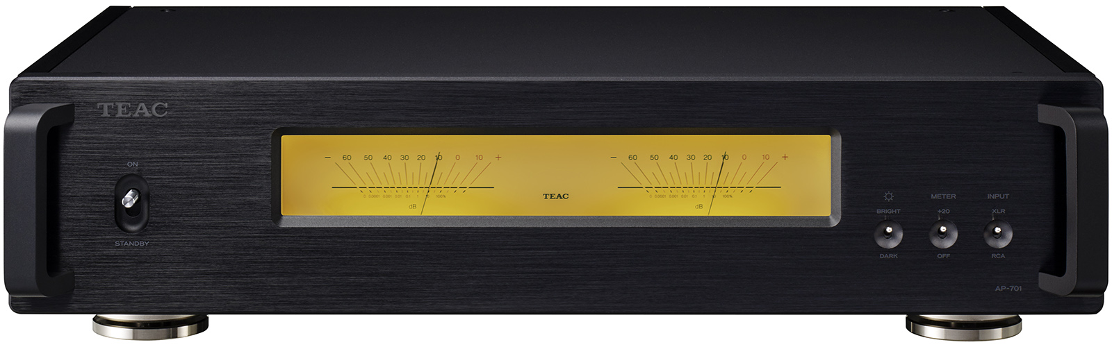 Teac AP-701 Black – Koncovka Výkonu Dual-mono So Srdcom, Dušou A Veľkou Silou