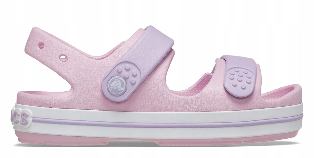Sandały Dziecięce Crocs Crocband Cruiser Sandal Kids Sandałki Na Rzep 25-26
