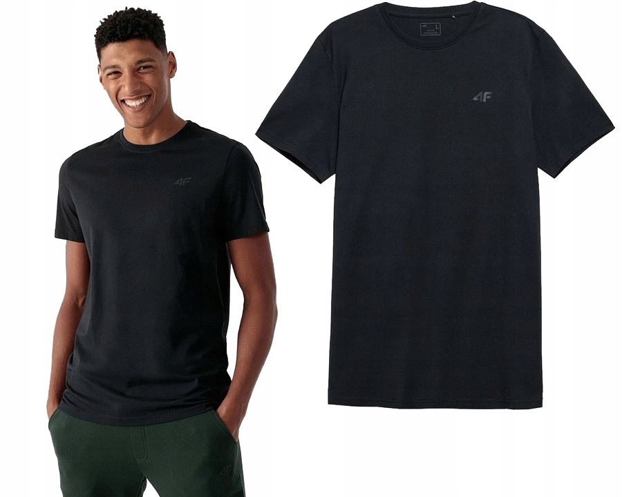 

4F Koszulka Męska T-shirt Bawełniana TSM352 r. M
