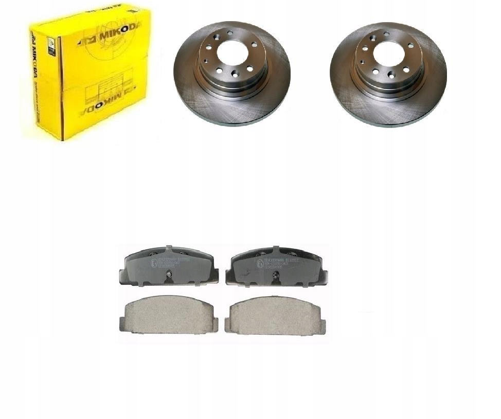 

Tarcze Klocki Mazda 6 Gh 2007- Tył 280mm Kpl