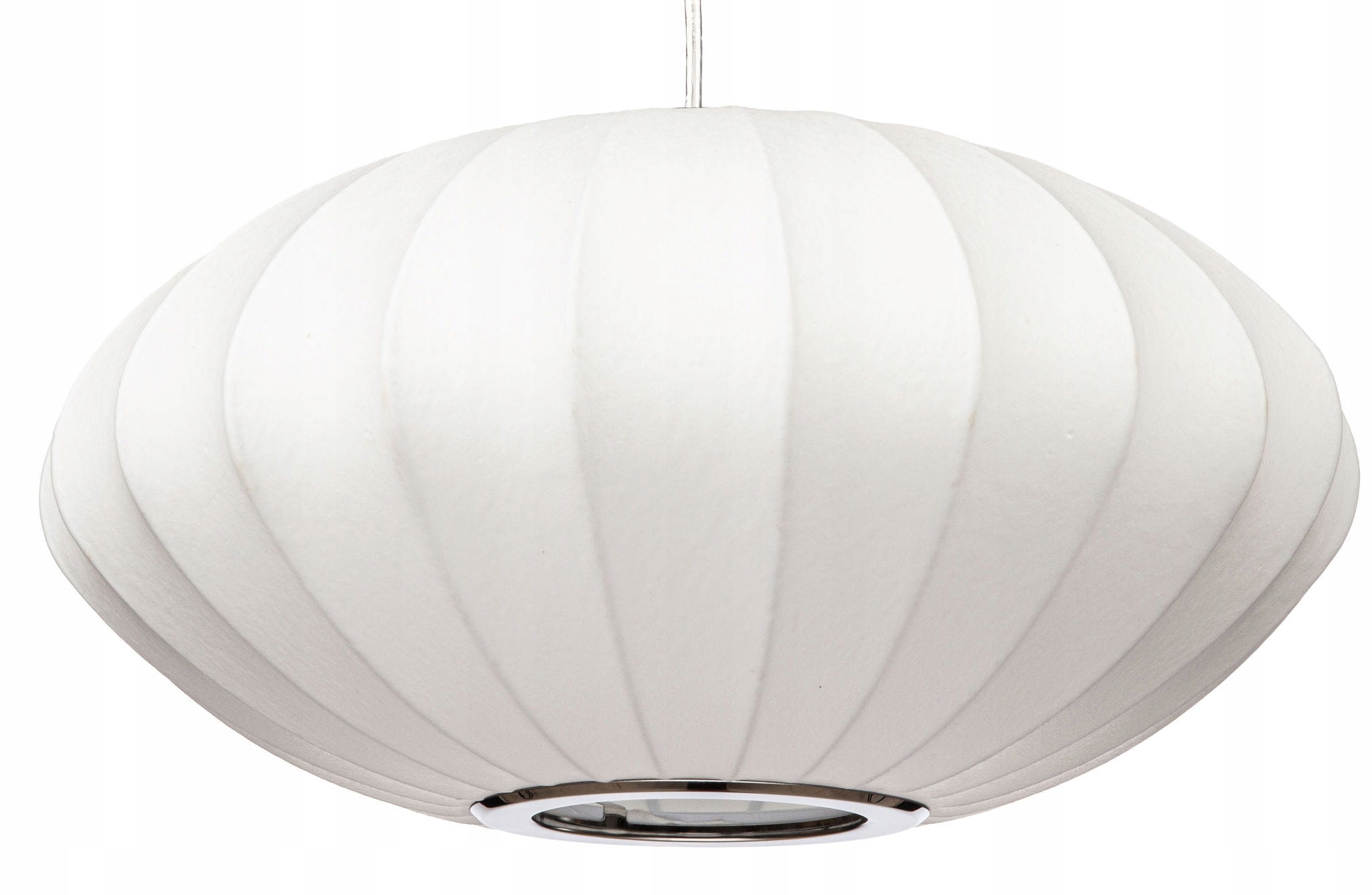 Závěsná lampa bílá elegantní Cloud elipsa